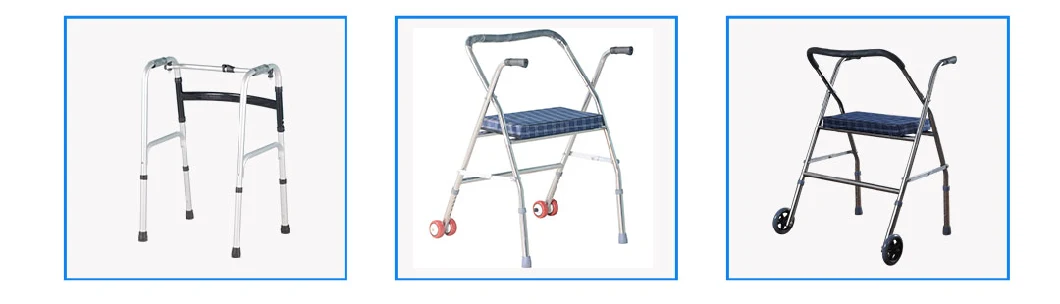 Factory Direct Sale Mobility Aid Frame Walkers Walking Aids for Adults and Elderly People Walking Frame for Senior