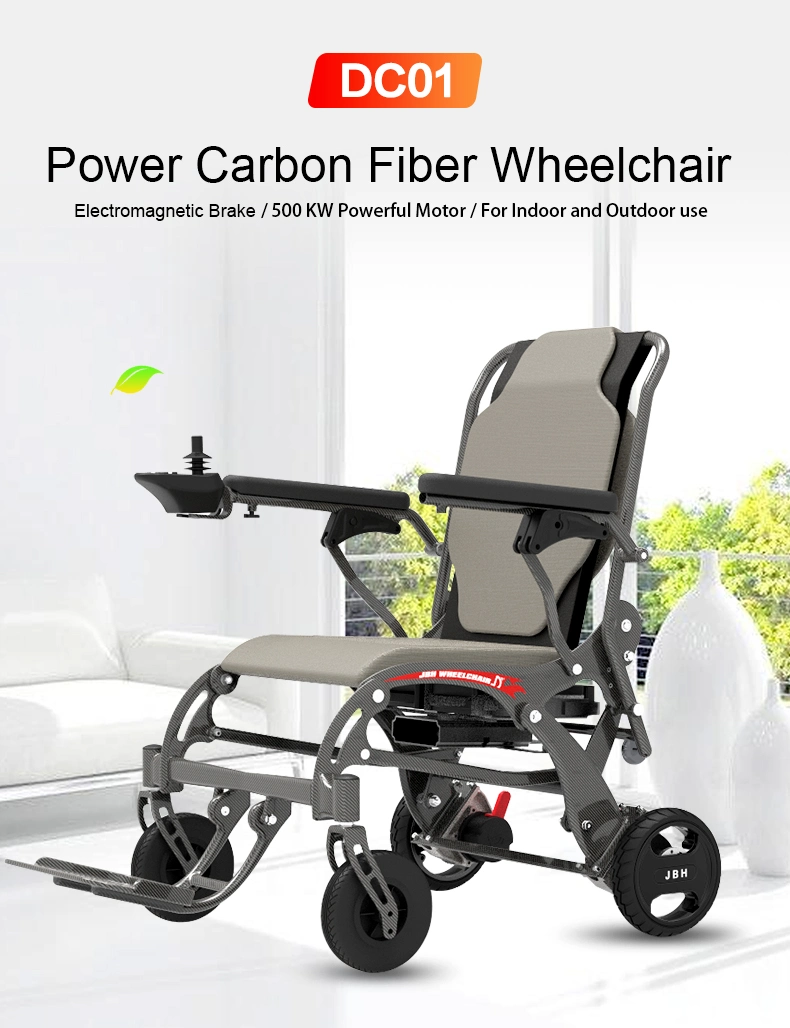2021 Updated Lightweight Electric Wheelchair - Remote Control Electric Wheelchairs Lightweight Foldable Motorize Power Electrics Wheel Chair Mobility Aid