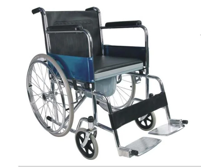 Medical Equipment Folding Manual Wheelchair for Disabled and Elderly Mobility Scooter