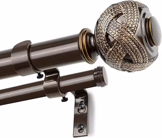 고품질 텔레스코픽 커튼봉