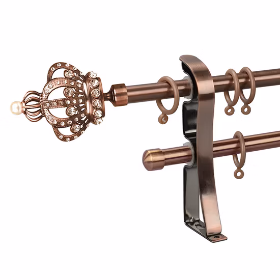 12피스 샤워 커튼 후크 세트, 녹 방지 금속 더블 슬라이드 샤워 후크 세트