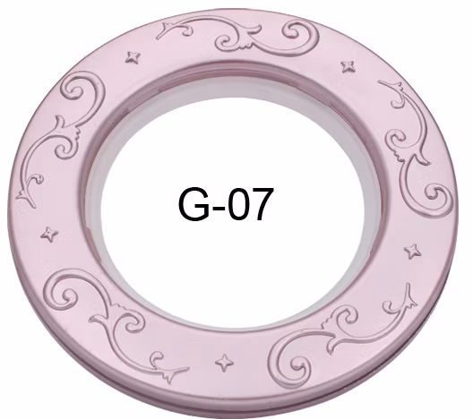 35mm 커튼 구멍 테이프 창 액세서리 간단한 플라스틱 구멍 작은 커튼 링