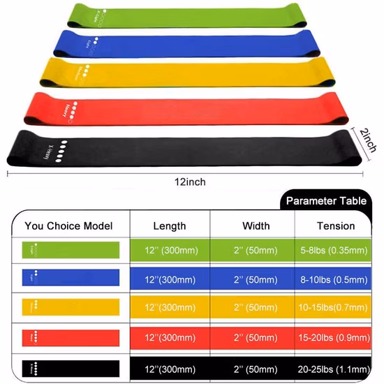레깅스 훈련 스포츠 세트 저항 밴드 홈 체육관 피트니스 운동 스트레칭 장비