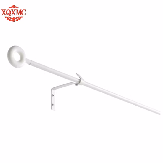 장식 샤워 금속 브래킷 커튼 막대 이중 커튼 레일 롬 막대