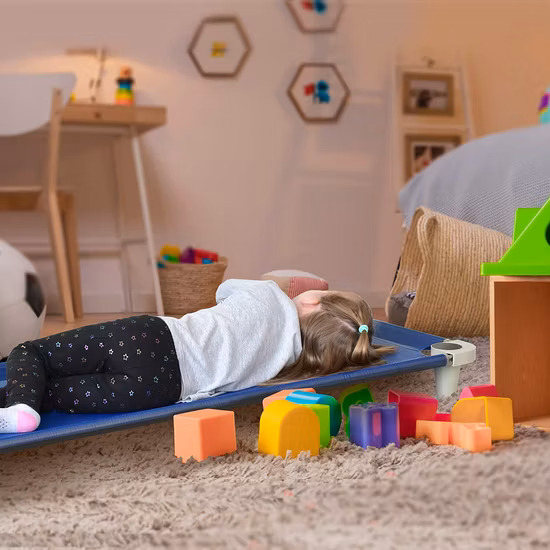  쌓을 수 있는 보육용 침대를 위한 Znz 패브릭.  쌓을 수 있는 작은 보육용 침대